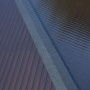 Outsunny Tonnelle Jardin 2,4 x 1,5 m - abri Barbecue - Steakhouse 2 étagères - Toit de Barbecue - alu. métal Noir Toit Polycarbo