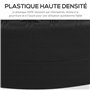 Outsunny Pied de Parasol Base de Parasol Support de Parasol à remplir d'eau et de Sable en HDPE pour mât Ø 38 et 48 mm - Ø51 x 3