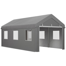 Outsunny Tente Garage carport dim. 6L x 2