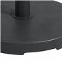 Outsunny Pied de Parasol Rond Base de lestage 15 kg en Plastique HDPE poignée intégrée pour mât Ø 24-38 mm dim. Ø 46,5 x 31H cm 