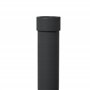 Outsunny Pied de Parasol Rond Base de lestage 15 kg en Plastique HDPE poignée intégrée pour mât Ø 24-38 mm dim. Ø 46,5 x 31H cm 