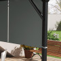 Outsunny Lot de 2 Toiles de Rechange pergola rétractable de 4,9 x 1,2 m pour pergola de 3 x 3 m Tissu Polyester Protection UV Gr