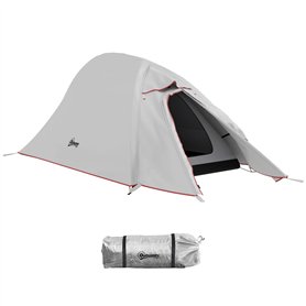 Outsunny Tente de Camping avec Double Toit 2000mm et Sac de Transport