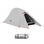 Outsunny Tente de Camping avec Double Toit 2000mm et Sac de Transport