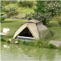 Outsunny Tente de Camping Tente familiale 3-4 Personnes Tente dôme légère ventilée étanche 3000 mm avec Sac de Transport et Croc