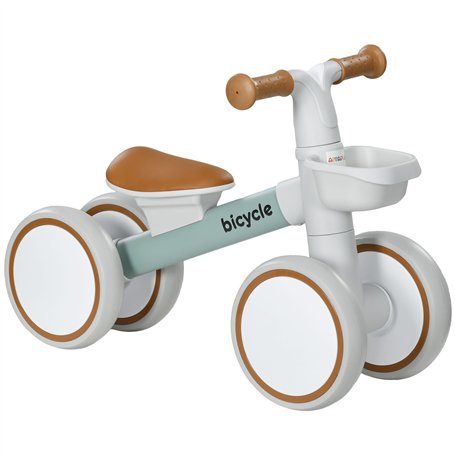 AIYAPLAY Draisienne vélo Enfant 4 Roues Selle réglable