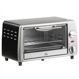 HOMCOM Mini four électrique 10L avec 1 grille et 1 plateau