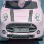 AIYAPLAY Porteur Enfants Voiture Porteur Bébé 18-36 Mois Volant klaxon et Butée Anti-Bascule Charge 25 kg 53x25x35 cm Rose