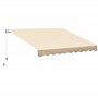 Outsunny Store banne Manuel rétractable 295 x 245 cm Store Exterieur terrasse avec manivelle