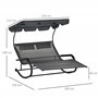 Bain de Soleil de Patio pour 2 Personnes