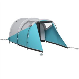 Outsunny Tente de Camping familiale 4-5 Personnes