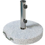 Outsunny Pied de Parasol Rond