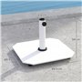 Support Parasol en Fonte