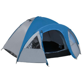 Outsunny Tente de Camping familiale 4-5 Personnes