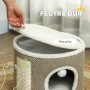 avec sisal pour gratter