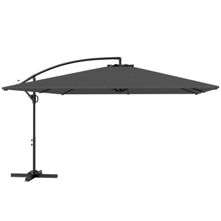 Outsunny Parasol déporté carré 3