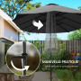 3 m avec ouverture fermeture manivelle
