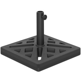 Outsunny Pied de Parasol carré 15 kg