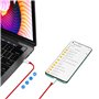 PHONILLICO Cable charge rapide USB-C USB-C 1m pour OnePlus 11/10 Pro/8 Pro/8/7T Pro/6T/6/5T/Nord CE 3 Lite/Nord CE 2/Nord 2T/Ace