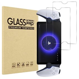 PHONILLICO Verre Trempé pour Sony Playstation PS5 Portal [Pack de 2] PS Portal Film Protection Ecran Resistant Vitre Protecteur
