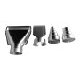 KS Tools - 960.1180F - décapeur thermique - Pistolet thermique digital - pistolet air chaud 2000 W - decapeur thermique avec 4 b