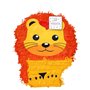 Pinata Forme Lion à Garnir H39cm