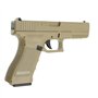 CYMA Airsoft G18 Pistolet AEP Semi/Rafale Cm030T (0.5 Joule) Désert
