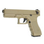 CYMA Airsoft G18 Pistolet AEP Semi/Rafale Cm030T (0.5 Joule) Désert