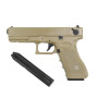 CYMA Airsoft G18 Pistolet AEP Semi/Rafale Cm030T (0.5 Joule) Désert