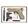 CYMA Airsoft G18 Pistolet AEP Semi/Rafale Cm030T (0.5 Joule) Désert