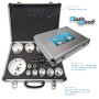 DIAMWOOD - Coffret 13 Trépans Bi-Métal HSS (M3) PRO Acier Bois PVC | Scie Cloche 13 Pcs Lame de Scie + 2 Mandrins + 3 Forets Pil