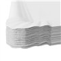 Lot de 20 Plateaux en Carton Blanc - Plateaux de Présentation pour Pâtisseries/Amuse-bouches/Buffets (23 x 16 cm)