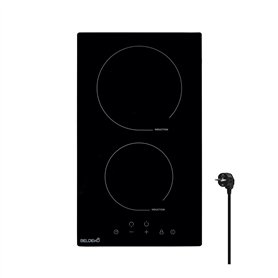 Plaque Induction 2 Feux Encastrable BELDEKO - 3300W - Fiable et Robuste - Minuteur