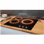 Table Vitrocéramique Manettes 3 Foyers - 5200W