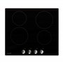 BELDEKO Table Vitrocéramique 4 Foyers - 6000W Noir