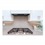 HOTTE ENCASTRABLE - GROUPE FILTRANT NOIR 52 CM - 335 m3/h - Evacuation ou Recyclage - Filtres à Charbon Inclus - BELDEKO