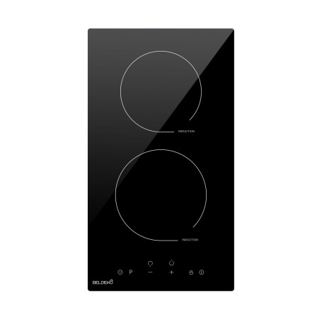 Plaque Induction 2 Feux Encastrable BELDEKO - 3600W - Fiable et Robuste - Minuteur