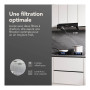 HOTTE CASQUETTE/VISIERE DOUBLE MOTEURS 60 CM - NOIR | BELDEKO