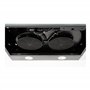 HOTTE CASQUETTE/VISIERE DOUBLE MOTEURS 60 CM - NOIR | BELDEKO