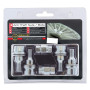 HABILL-AUTO Antivol de Roue Fleur Assise Plate 12x1.25 L37 Compatible Jante Origine PSA
