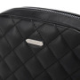 David Jones - Petit Sac Bandoulière Matelassé Femme - Mini Sac à Main Chaînes Porté Epaule Simili Cuir PU - Besace Sacoche Poche