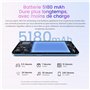 Blackview A52 Pro - Smartphone 4G - Téléphone Portable T606 Octa Core - Écran 6,5 Pouces - 6 Go + 128 Go - Batterie 5180 mAh - C