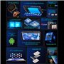 Blackview BV6200 Pro - Smartphone Antichoc - Android 13 - Écran 6.5'' - 128 Go ROM et 4 Go RAM - MediaTek Helio P35 - Batterie 1