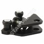 Roulette porte latérale droite compatible pour Trafic 2, Vivaro A, Primastar (2000-2014) galet de porte coulissante – Guide BAS 
