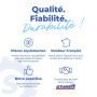 2 verins de coffre compatibles pour C3 Picasso (2009-2017) vérin de hayon. 8731S1, 8731S8, 7000510368C0, 9681486580, 1635437480