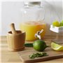 COOK CONCEPT - KA4328 - Pilon et Mortier en Bambou Cuisine Ustensile de Cuisine Ustensile de Preparation