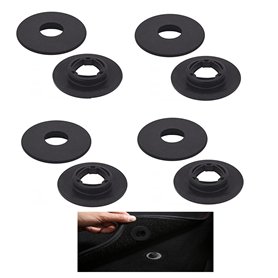 Clips de Fixation de Tapis pour Peugeit Citroen DS Oeillets Attache Tapis de Sol Anti Derapant (ex Peugeot 207 208 307 308 3008