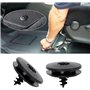 Fixation Tapis Voiture Universel - Vis Clips de Fixations de Tapis Toutes Marques (12 = Kit de 4 Clips) Oeillets pour Tapis de V