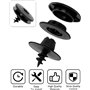 Fixation Tapis Voiture Universel - Vis Clips de Fixations de Tapis Toutes Marques (12 = Kit de 4 Clips) Oeillets pour Tapis de V
