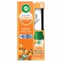 Air Wick Desodorisant Maison Diffuseur Freshmatic + 1 Recharge parfum Plaisir d'agrume et Zeste de mandarine